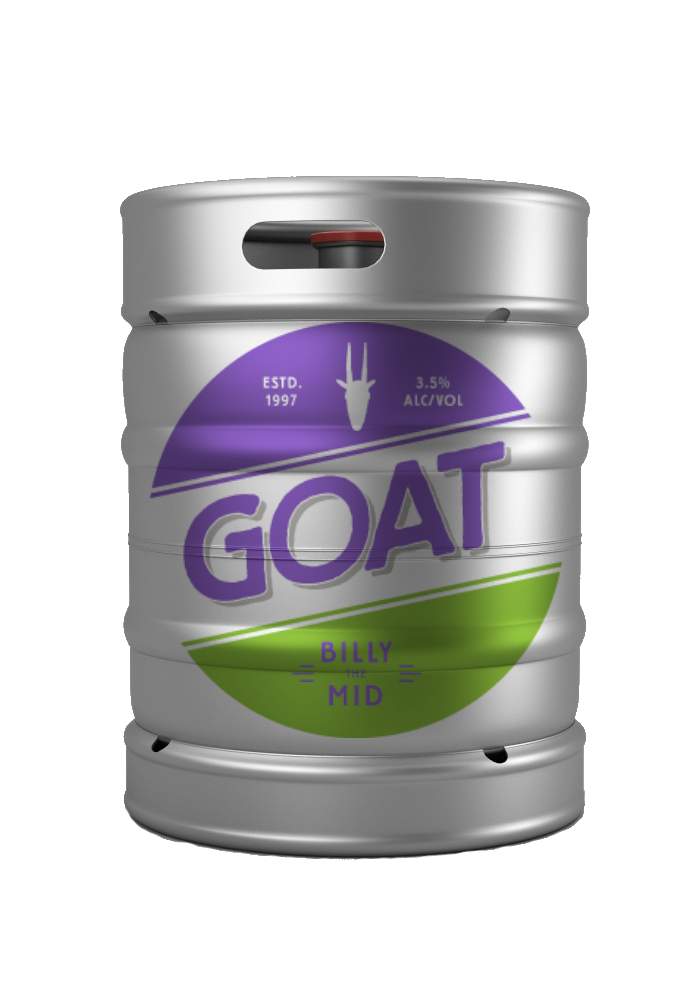 Mountain Goat Billy The Mid Kegs