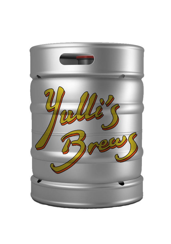 Yulli's Brews Clarence Hazy Pale Ale Kegs