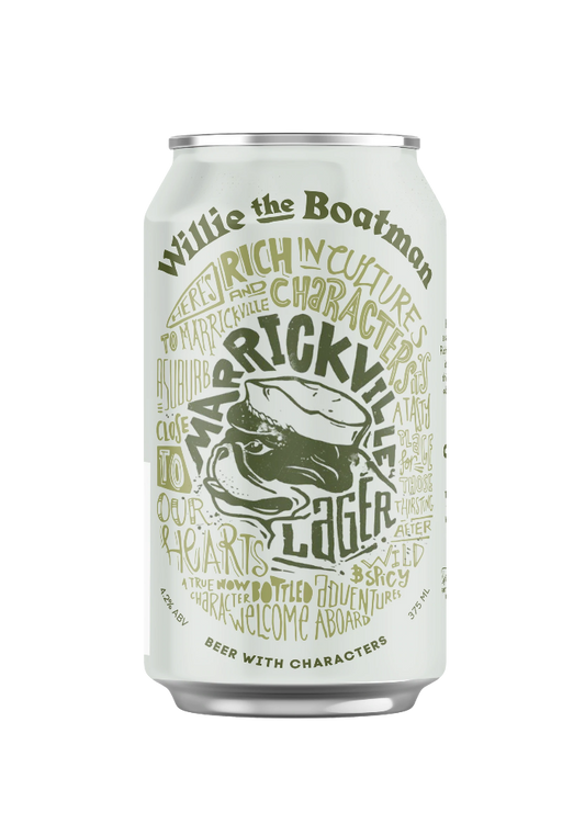 Willie the Boatman Marrickville Lager