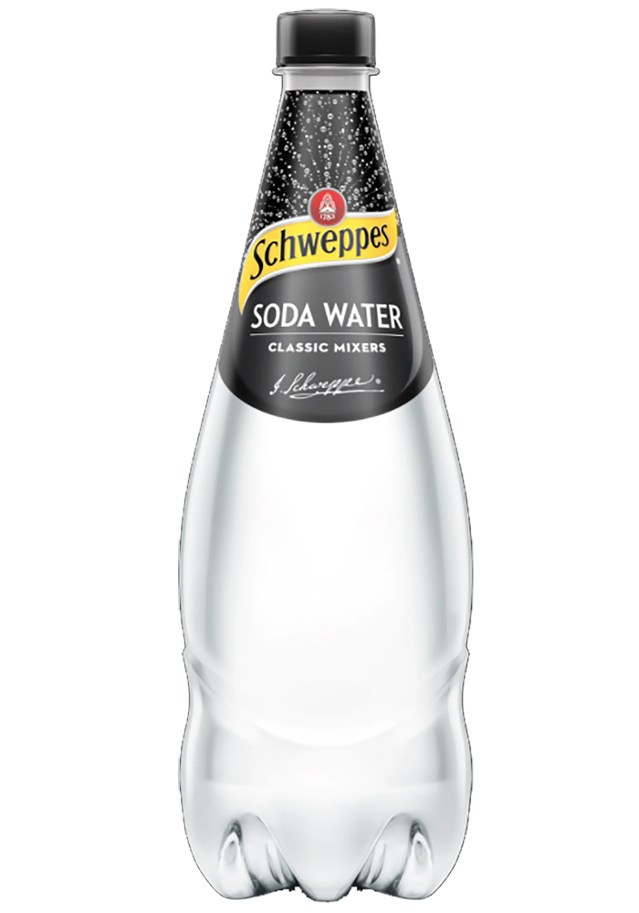 Schweppes Soda Water 1.1L