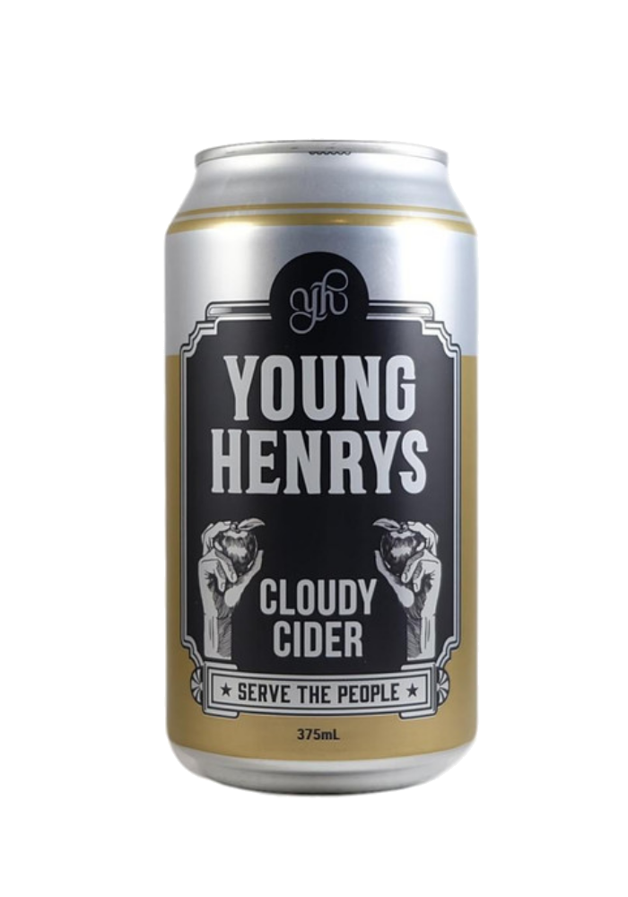 Young Henry's Cloudy Cider Can