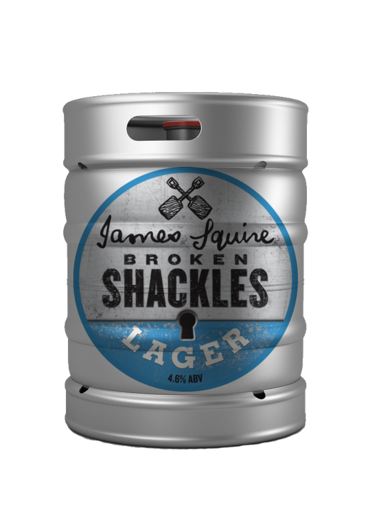 James Squire Broken Shackles Lager Kegs