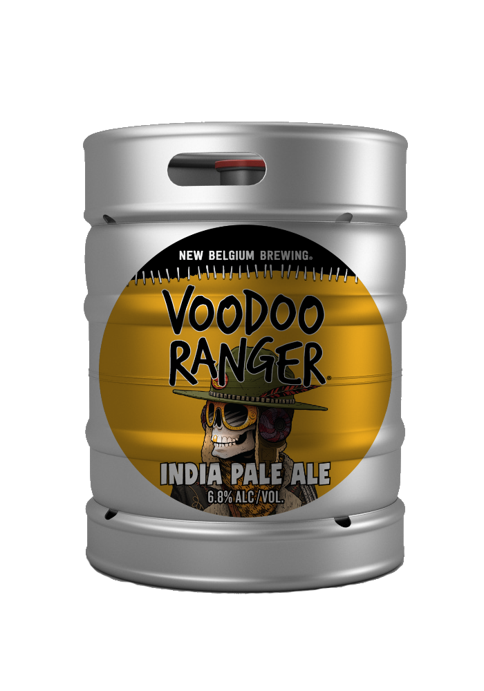 New Belgium Voodoo Ranger IPA Kegs