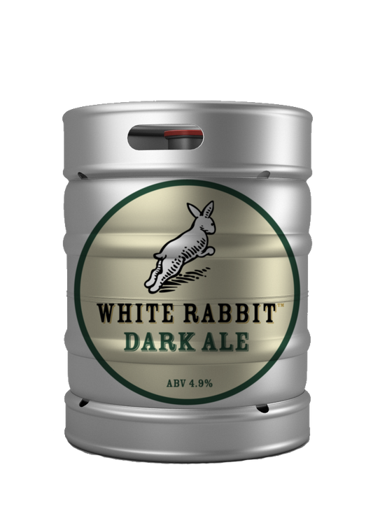 White Rabbit Dark Ale Kegs