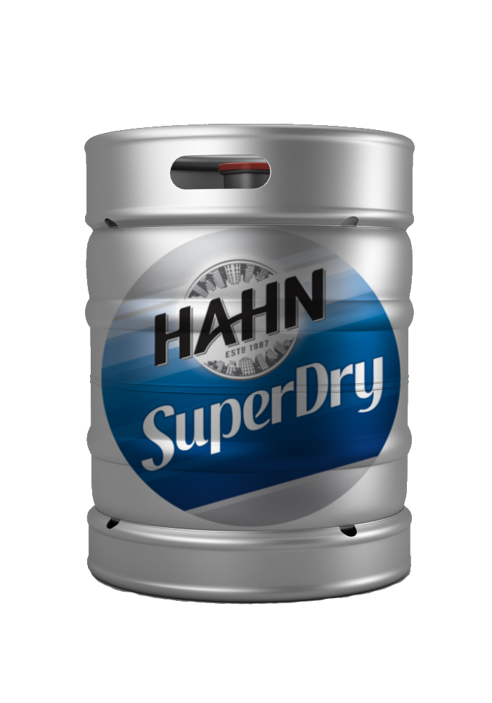 Hahn Super Dry Kegs